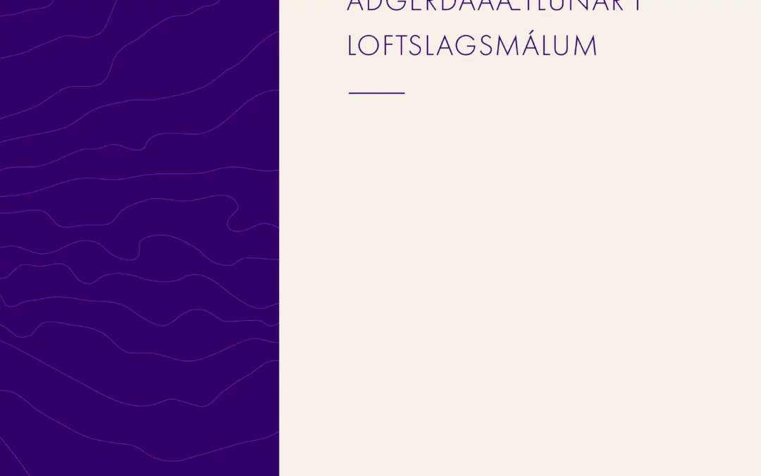 Rýni Loftslagsráðs á fyrstu stöðuskýrslu aðgerðaáætlunar í loftslagsmálum