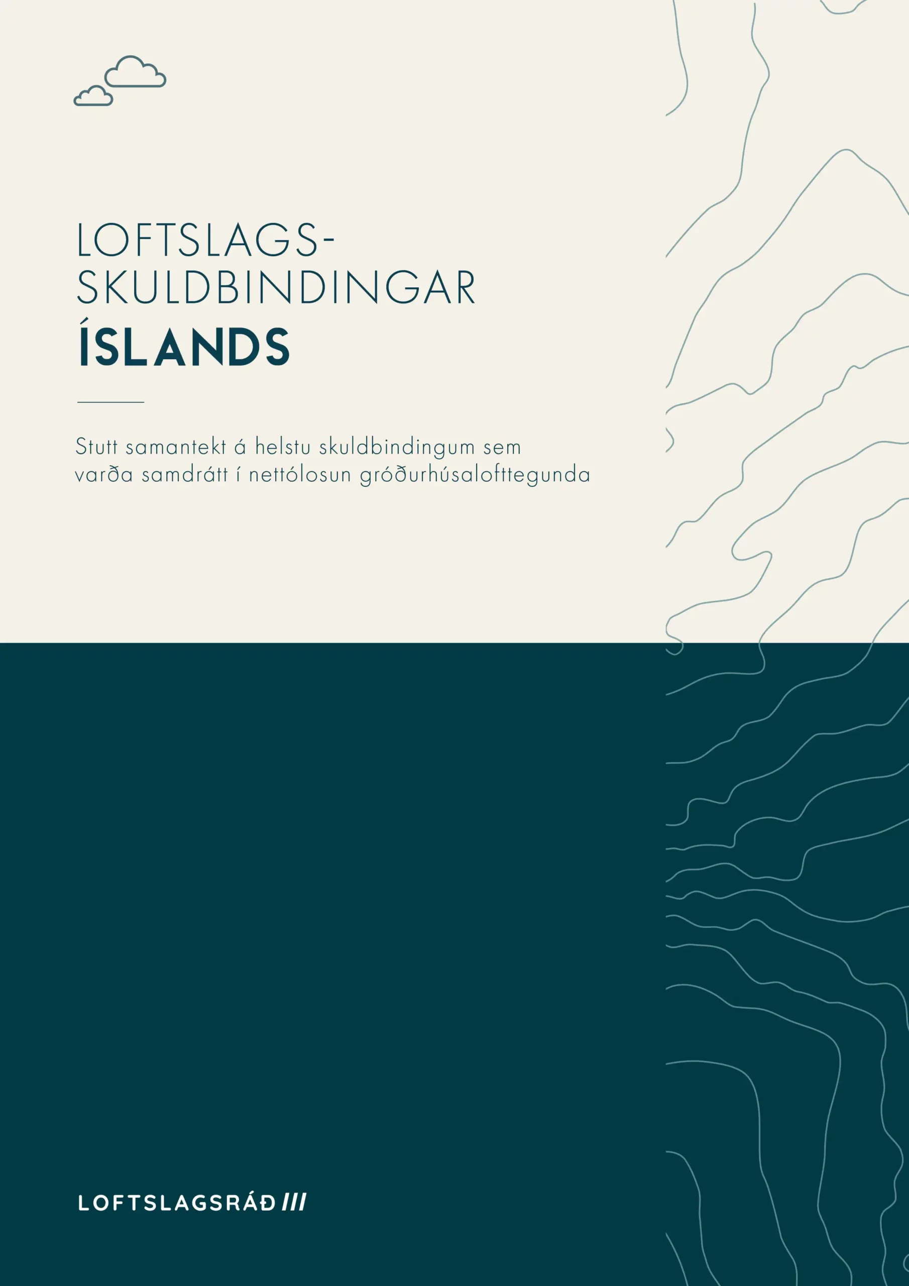 Loftslagsskuldbindingar__Islands_forsida