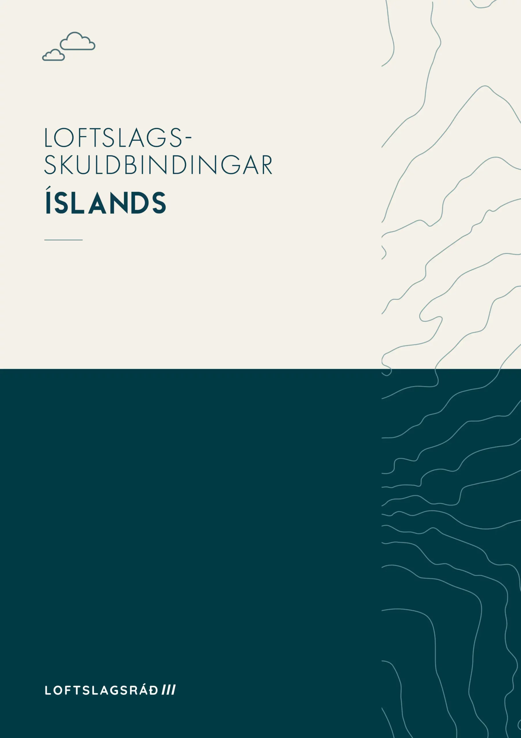 Loftslagsskuldbindingar_islands _forsida