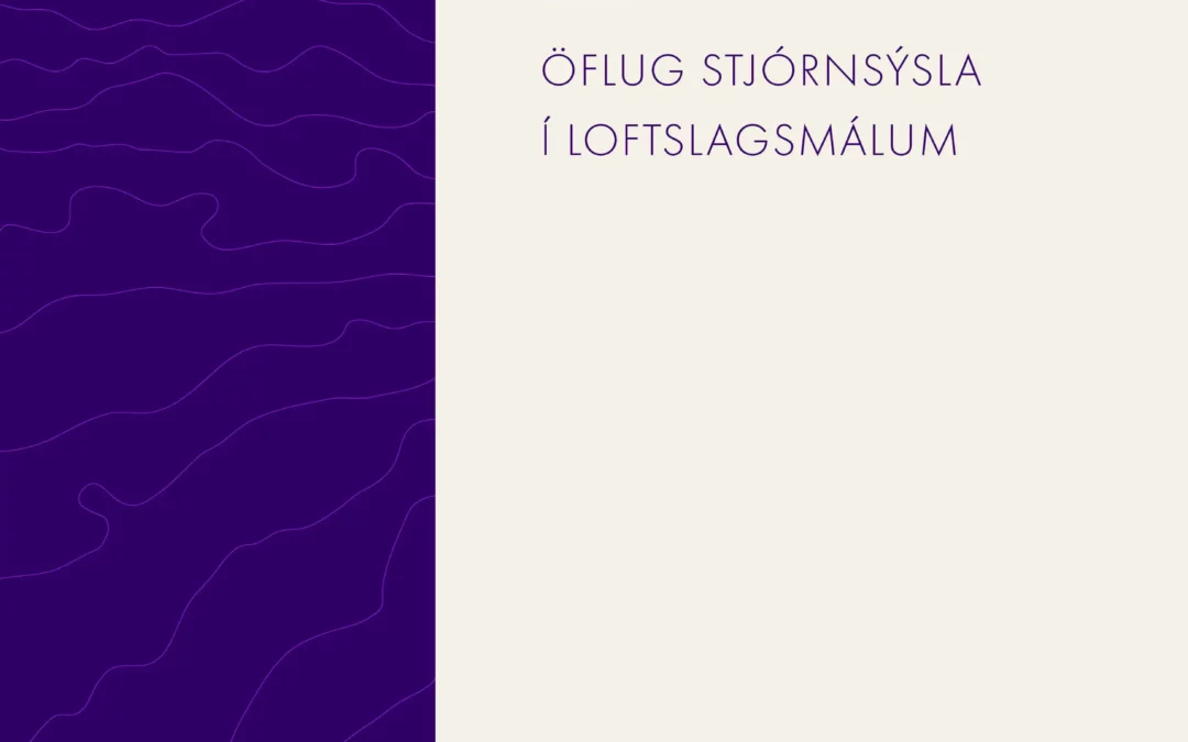 Öflug stjórnsýsla í loftslagsmálum